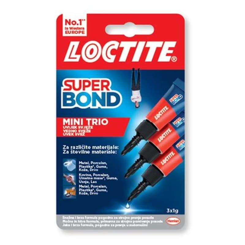 LOCTITE  Lepak Mini trio, 3x1 gr