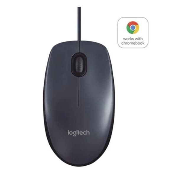 Logitech B100 Bežični miš, Optički, 800 DPI, Crni