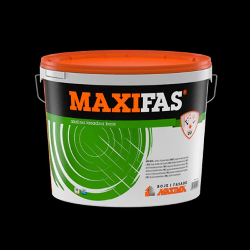 MAXIMA Fasadna boja, MAXIFAS, na bazi akrilata, 4.65 l
