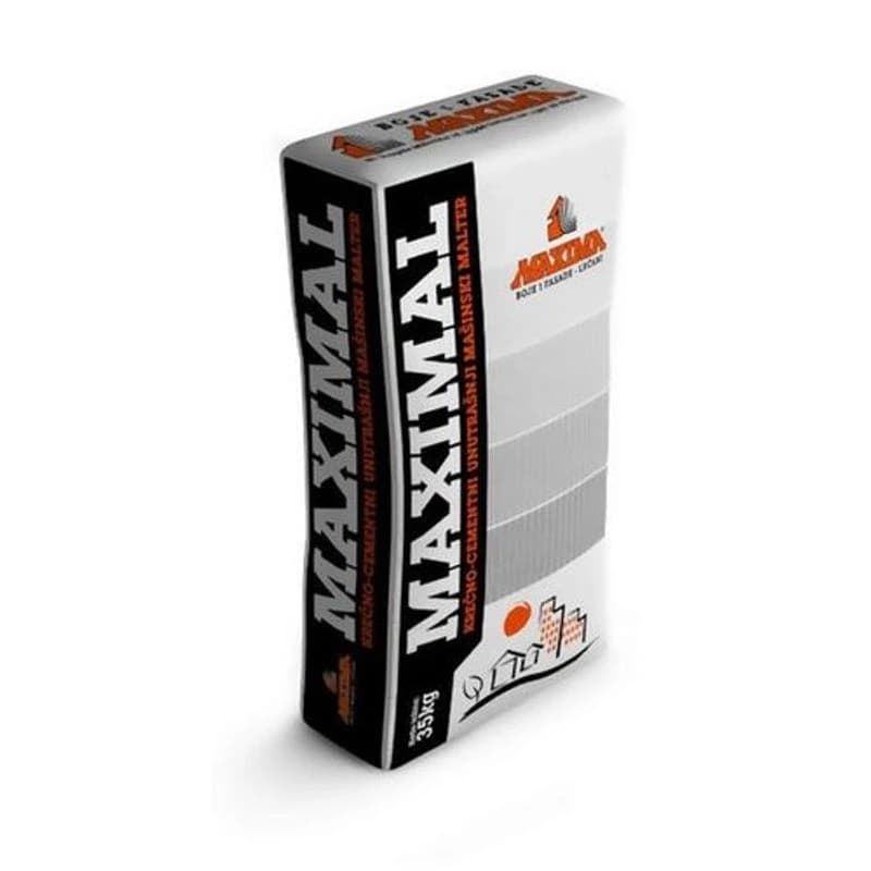 MAXIMA Mašinski malter, 35 kg