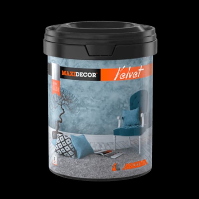 MAXIMA Velvet, 1 l, Silver base, MAXIDECOR