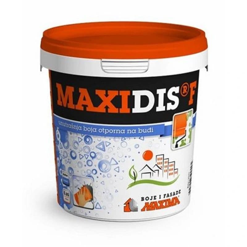 MAXIMA Maxidis F Vodoperiva boja, otporna na buđ, 3 l