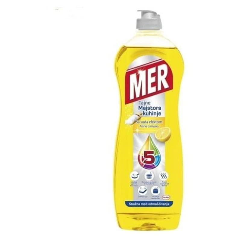 MER  Deterdžent za pranje suđa, 750 ml, Chef Lemon
