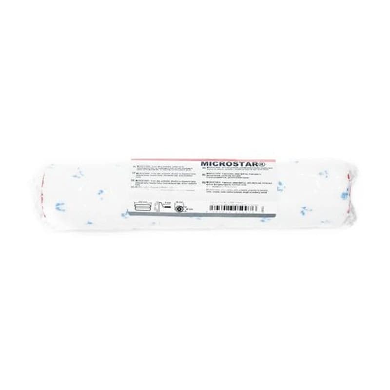 MICROSTAR Valjak professional, 25 cm, beli