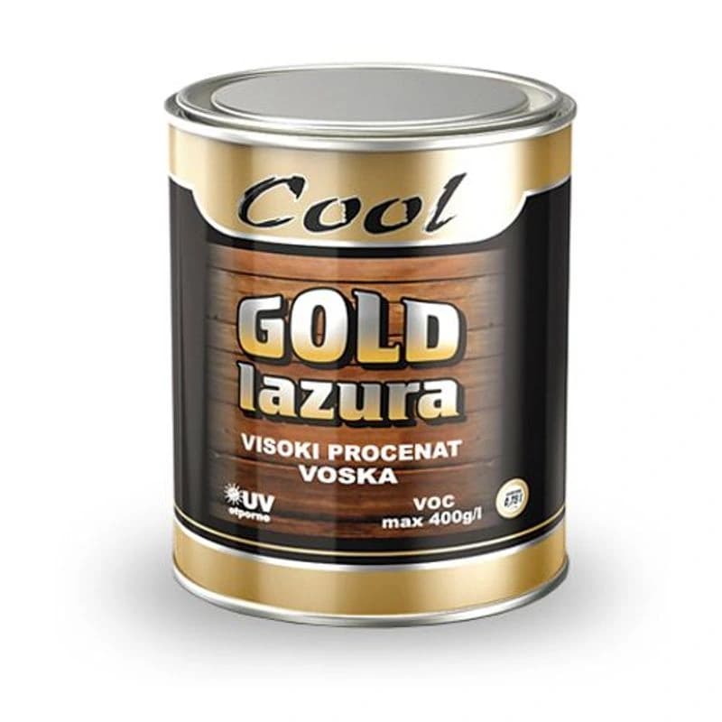 Cool Boja za drvo, kesten, 0.75 l, Gold Lazura