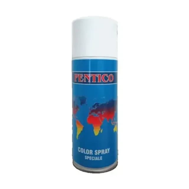 Pentico Akrilni sprej, 400 ml, Beli mat RALL 9010