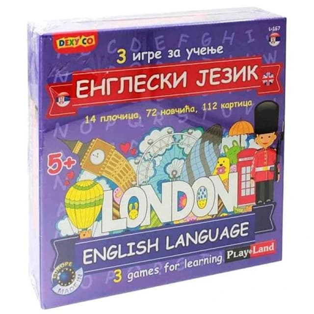 PLAY LAND Edukativna igra, Engleski jezik