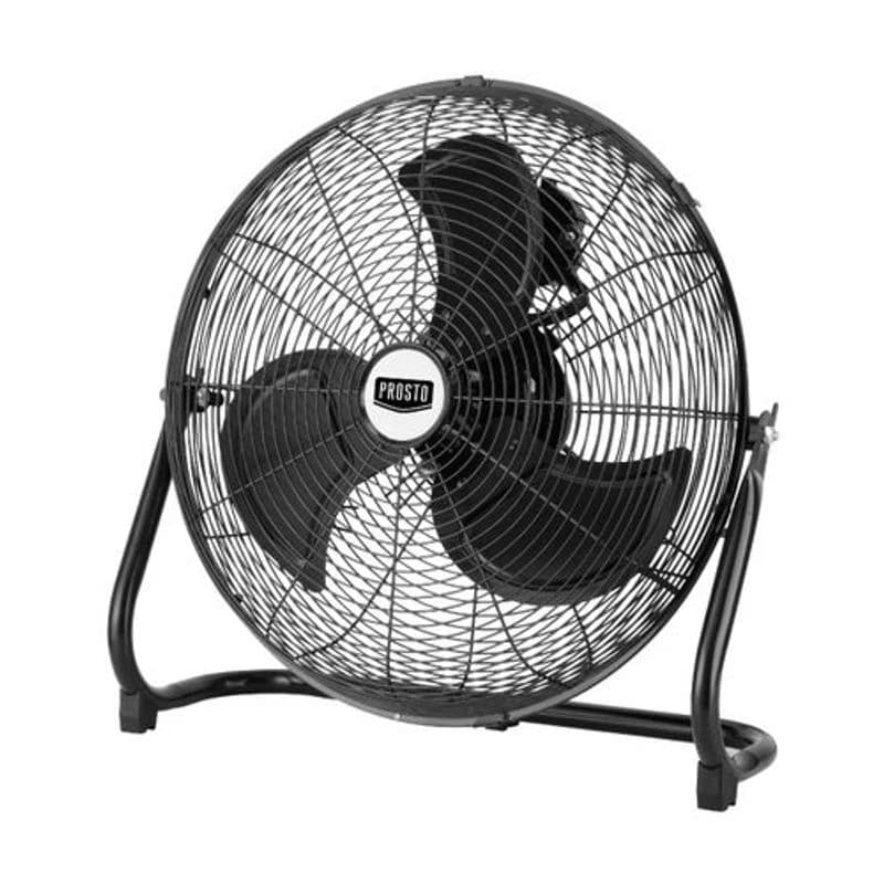 PROSTO Podni ventilator, 50 cm, crni