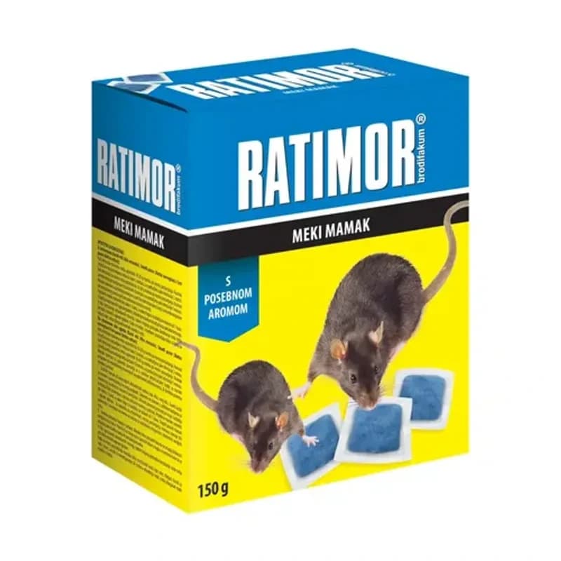 RATIMOR Brodifakum meki mamak 150 g