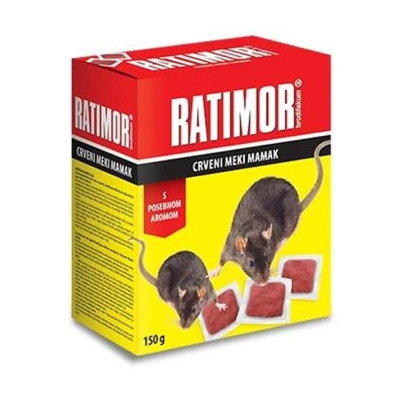 RATIMOR Brodifakum meki mamak, 150 gr