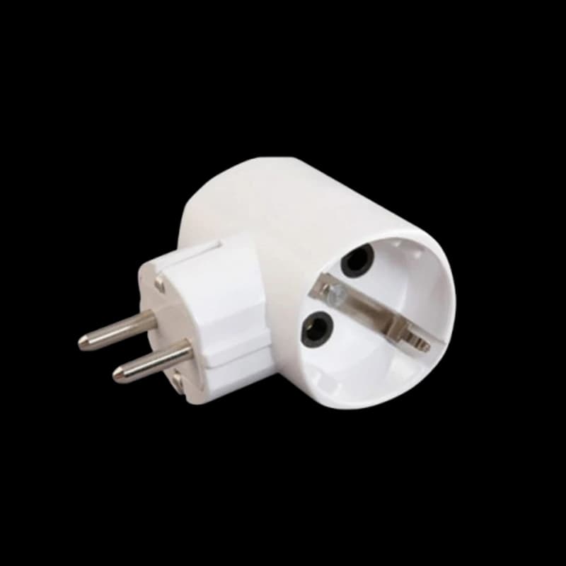Razvodnik T, 16A, 250V, Beli