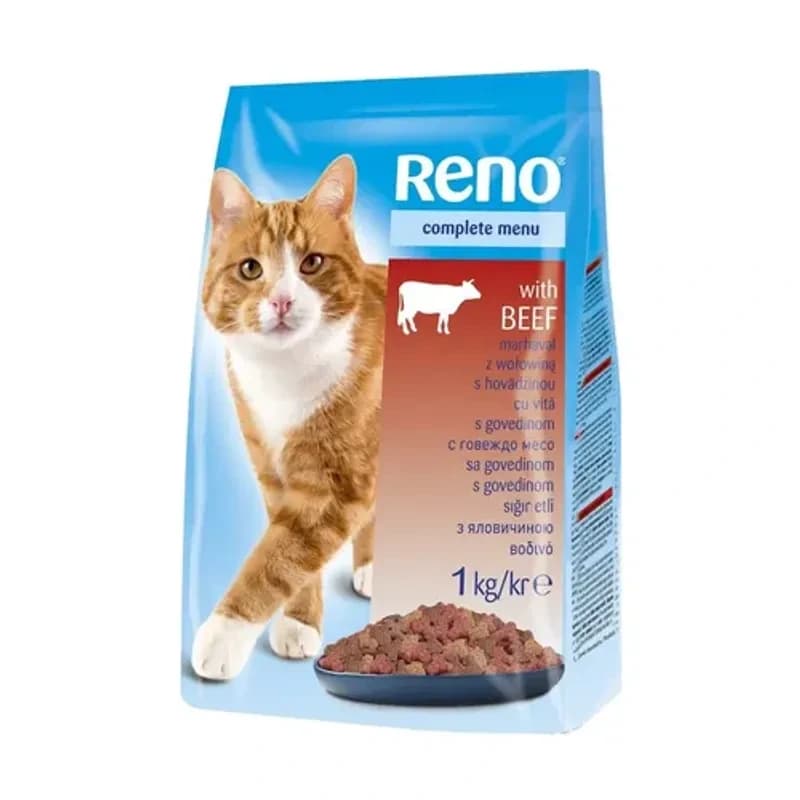RENO Hrana za mačke, Govedina, 1kg