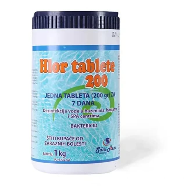 SANI-HEM Tablete za dezinfekciju vode Hlor, 1kg