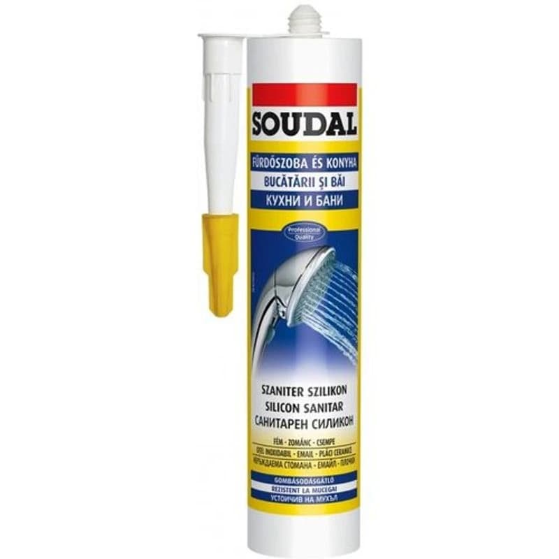 SOUDAL Silikon sanitar, 0.280 beli