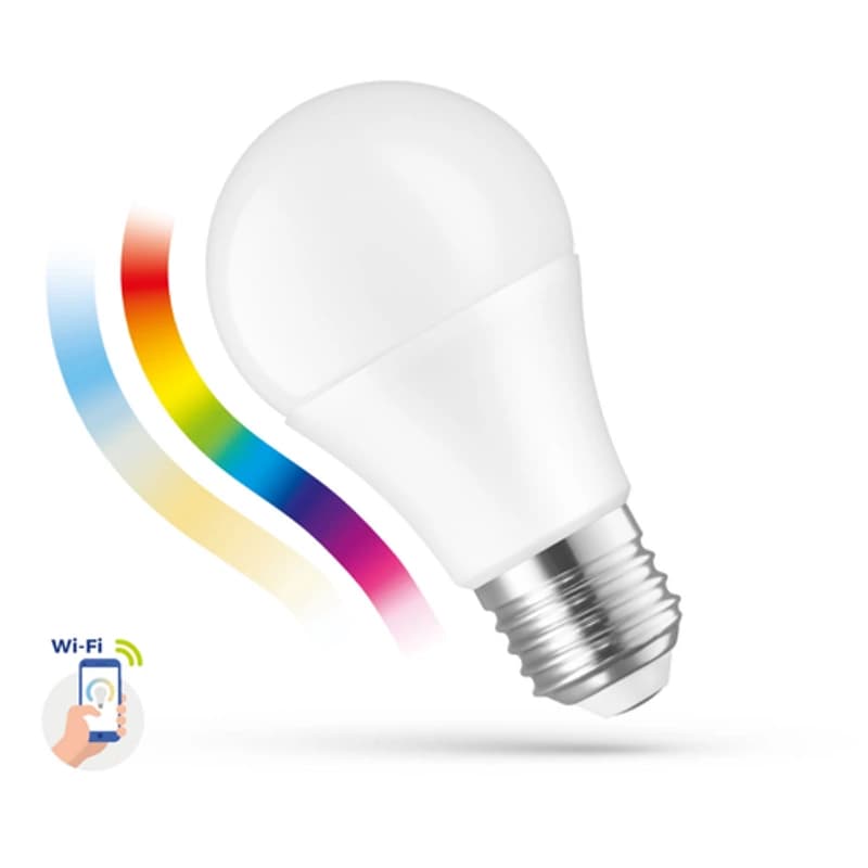 SPECTRUM Led sijalica, 9 W, E27, rgb+cct+dim wi-fi, led smart