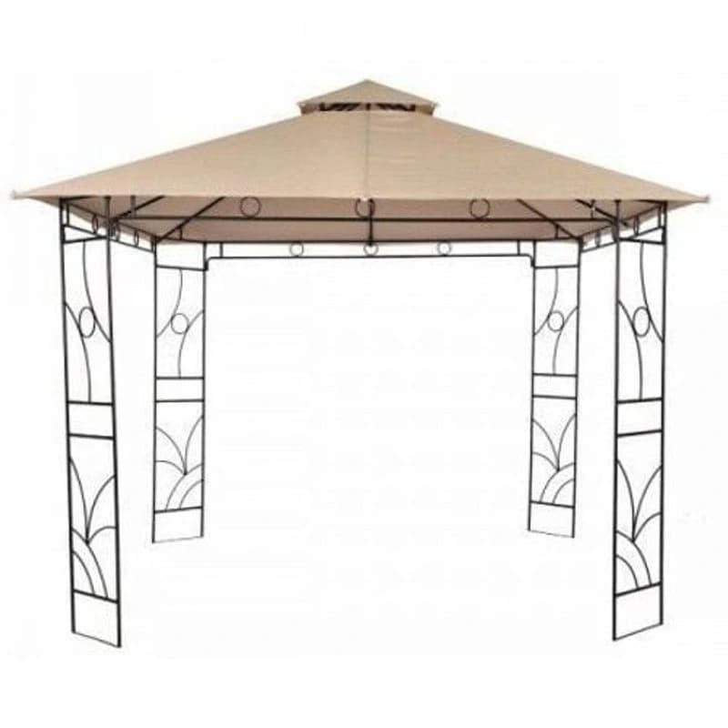 Tenda metalna gazebo Panama, bež