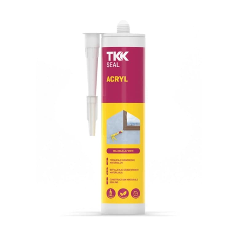 TKK SEAL Acryl 280 ml akrilni kit, beli