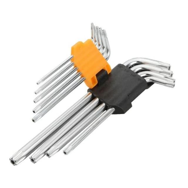 TOLSEN Set torx ključeva dugi 9-delni 20056