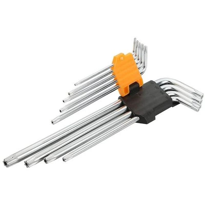 TOLSEN Set torx ključeva, ekstra dugi 9-delni, 20057