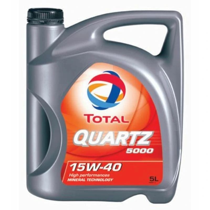 TOTAL Ulje za motor, 15W-40, 5 l, Q5000