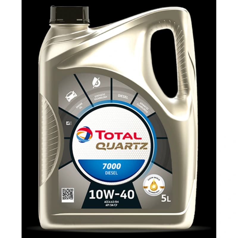 TOTAL Ulje za motor, 15W-40, 5 l, Q5000D, diesel