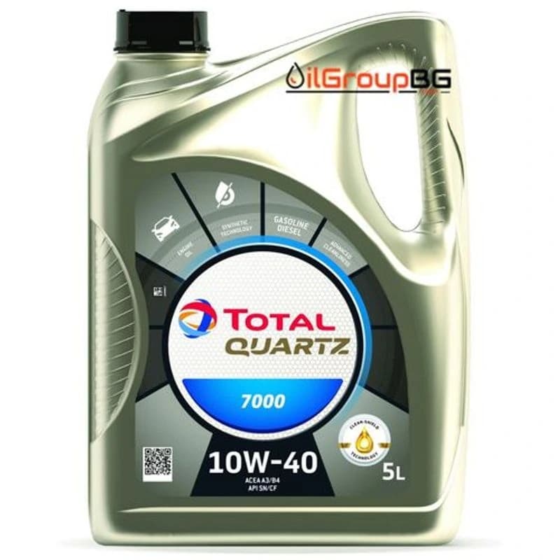 TOTAL Ulje za motor, 10W-40, 5 l, Q7000