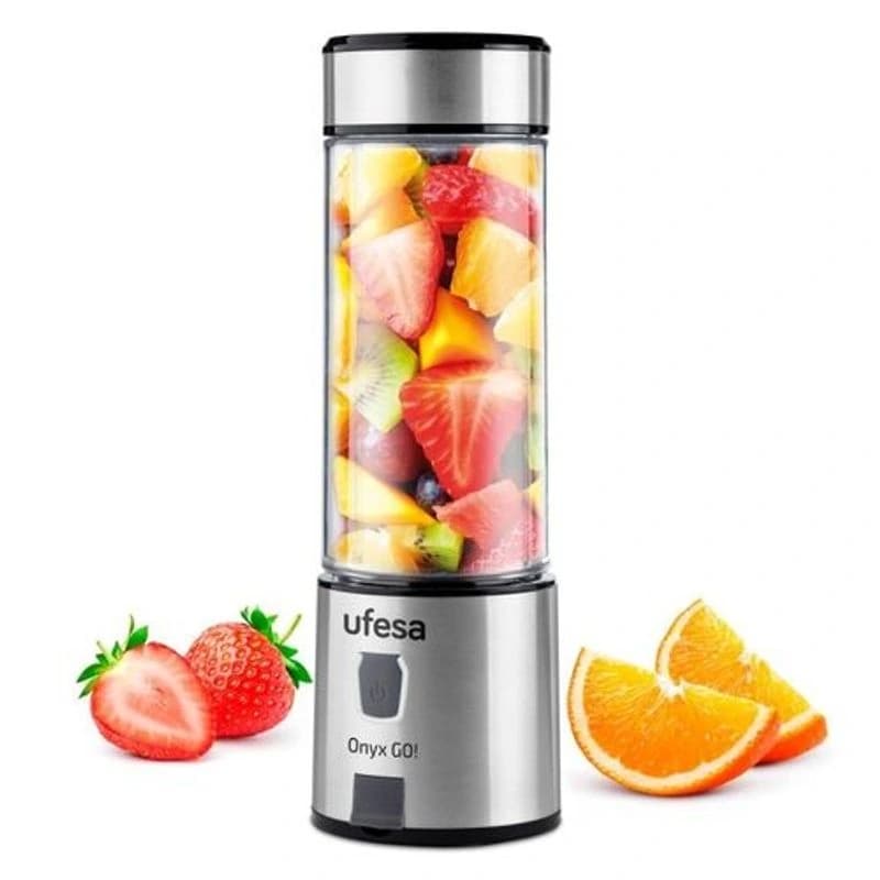 UFESA Blender Onyx GO, 400 ml, sivi