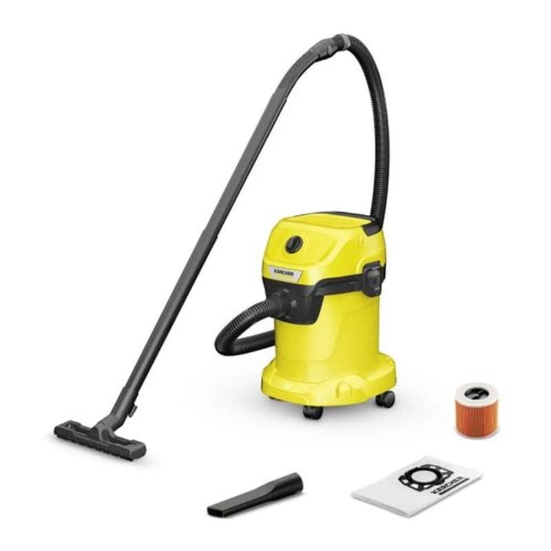 KARCHER Usisivač za mokro i suvo usisavanje, WD 3 V-17/4/20 1000 W, 17l, Žuti
