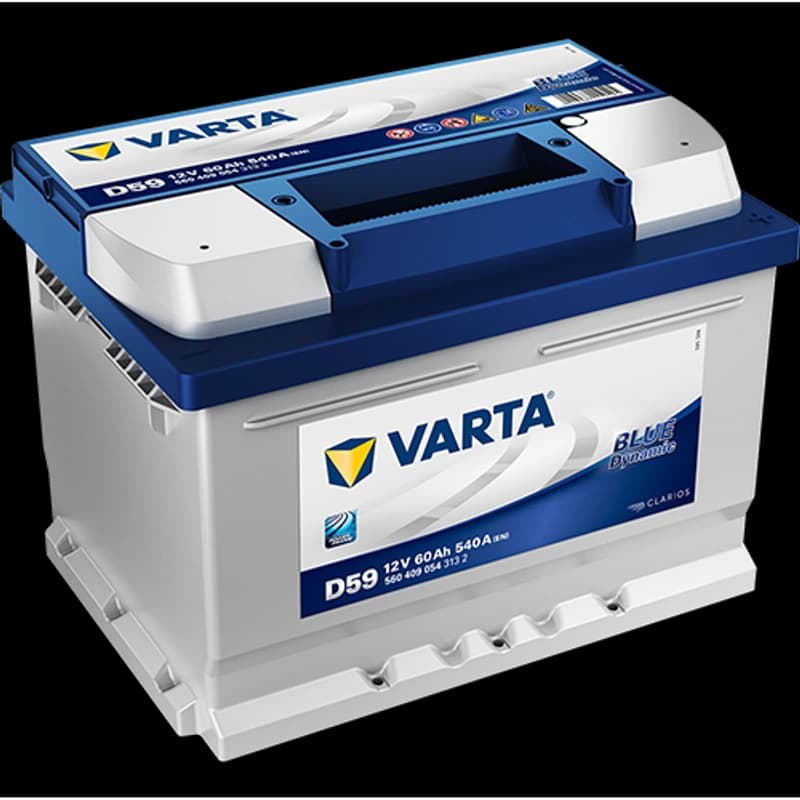 VARTA Akumulator, 12 V 60Ah, +D, Blue Dynamic D59