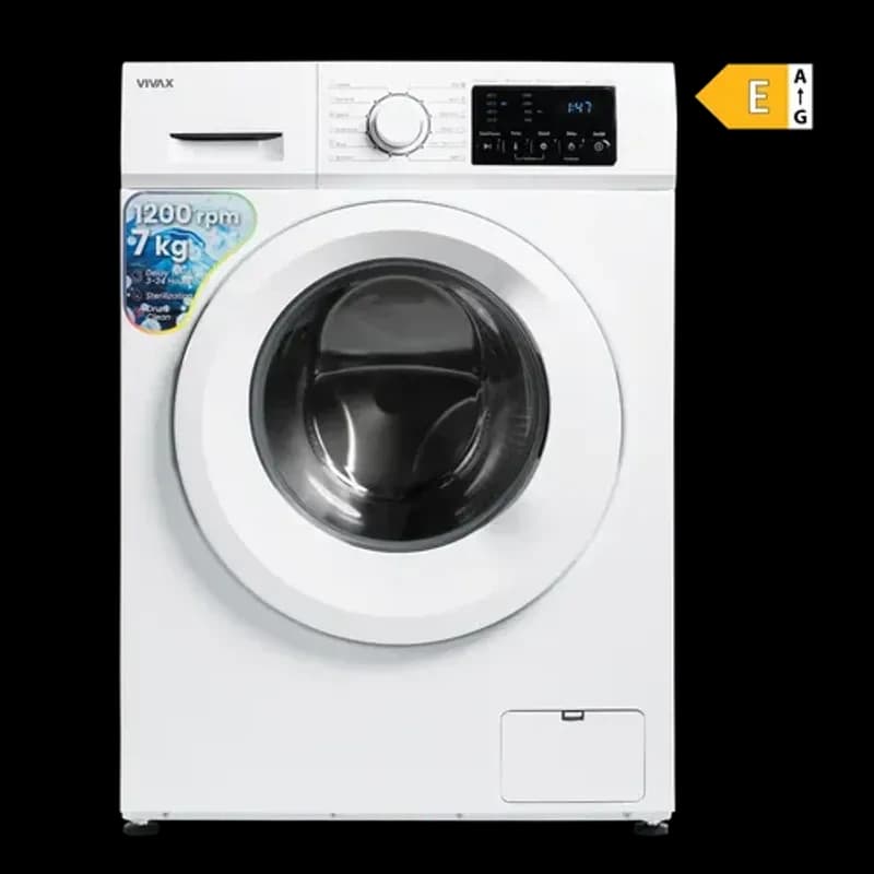 VIVAX Mašina za pranje veša, 7 kg, bela, WFL-120712CD
