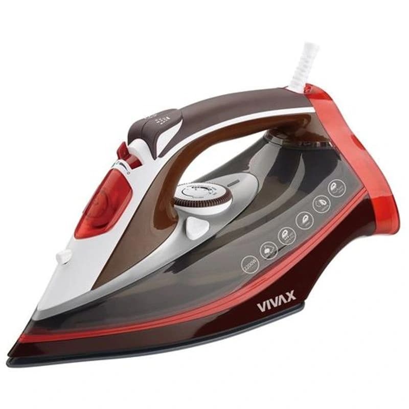 Vivax Pegla na paru, 2200 W, 0,38 l, crno-crvena, IR-2201CC