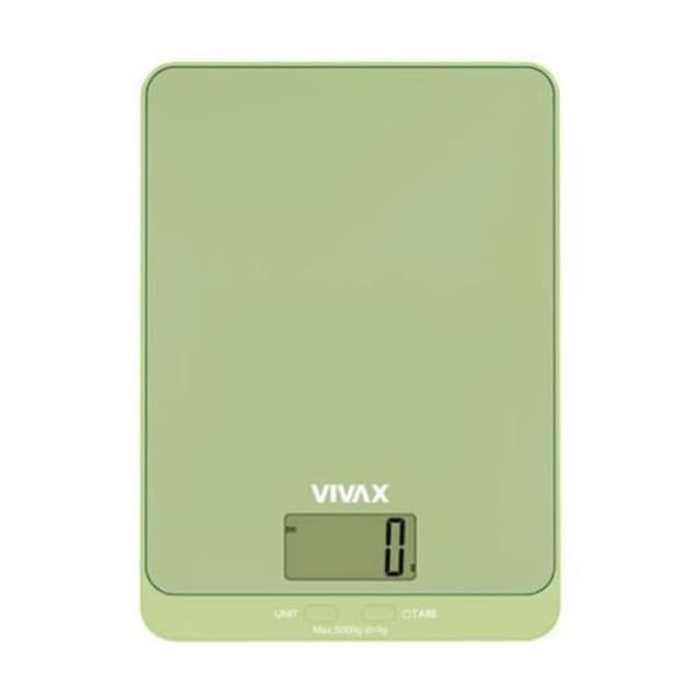 VIVAX Kuhinjska vaga, 5 kg, digitalna, zelena, KS-502G