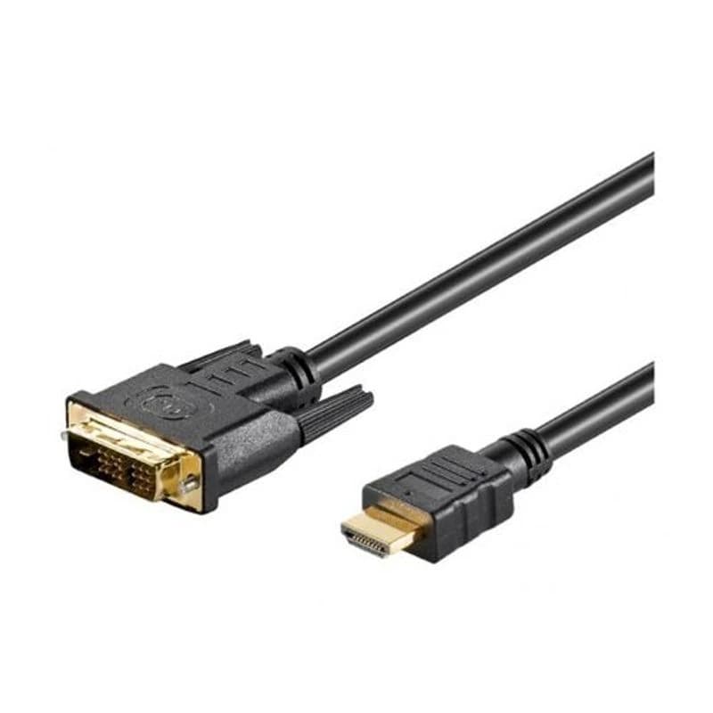WENTRONIC HDMI-DVI kabl, 3 m, crni