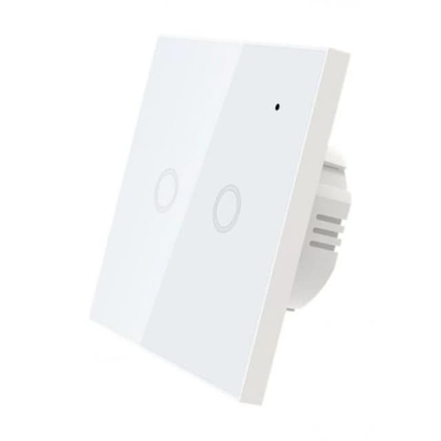 Wi-Fi Smart prekidač za svetlo 2x5A WFPS-W2/WH