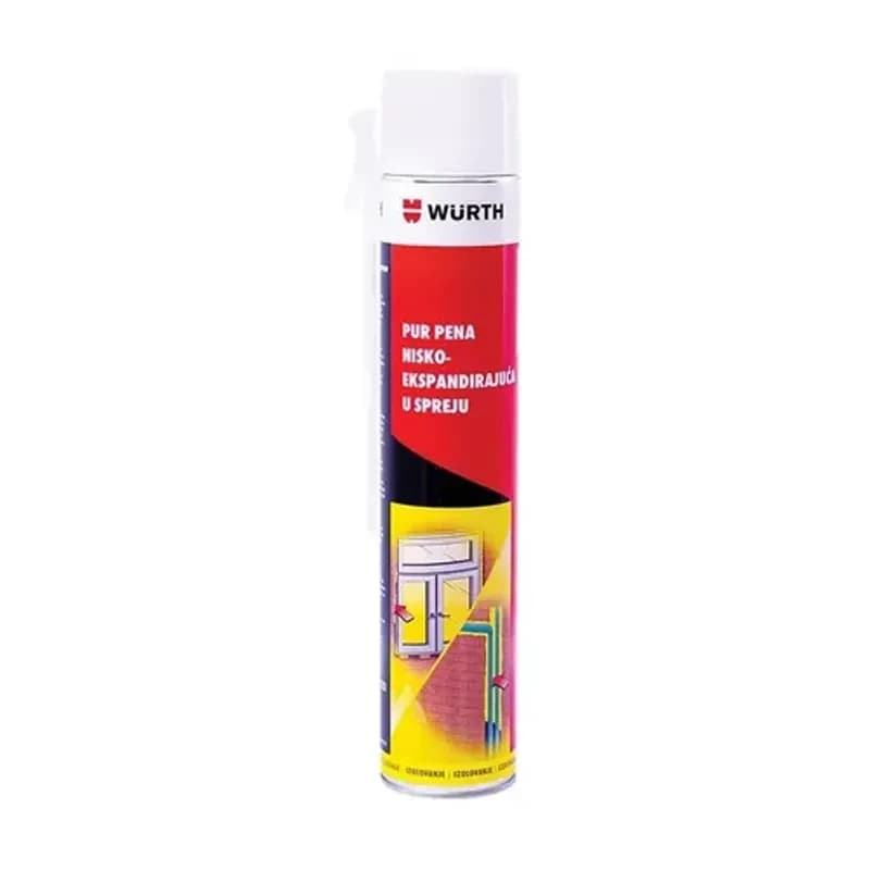 WURTH Pur pena nisko-ekspandirajuća u spreju 750 ml
