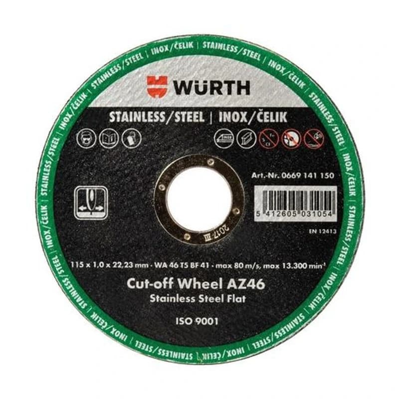 WURTH Rezna ploča za Inox, 230x1.9 mm