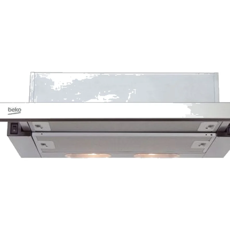 Beko HNT 61310 X T Ugradni aspirator, Teleskopski, 348 m³/h, 65 dB(A), Srebrni